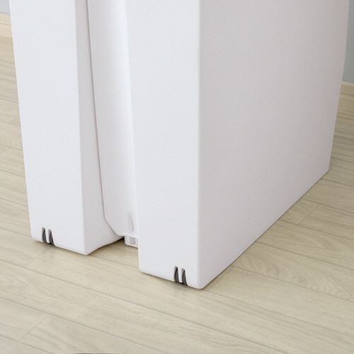 リス　棚下で使えるペダルダストボックス　２０Ｌ　グレー　ＧＰＲＢ０４５　１台4
