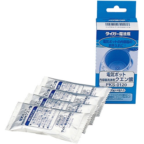 タイガー魔法瓶　電気ポット内容器　洗浄用クエン酸　３０ｇ／包　ＰＫＳ－０１２０　１箱（４包）1