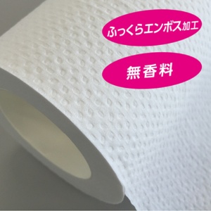 日本製紙クレシア　スコッティ　フラワーパック　３倍長持ち　ダブル　芯あり　７５ｍ　１パック（４ロール）4