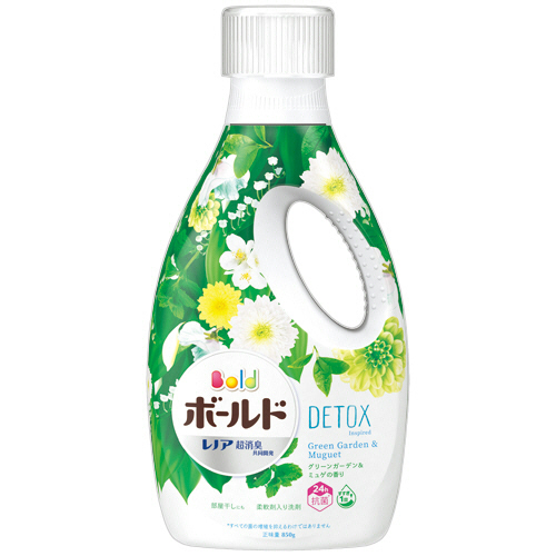 P&amp;G - ボールド レノア グリーンガーデン&amp;ミュゲの香り 15個×17袋 255個 Amazon.co.jp: ボールドジェル 洗濯洗剤 液体 グリーンガーデン