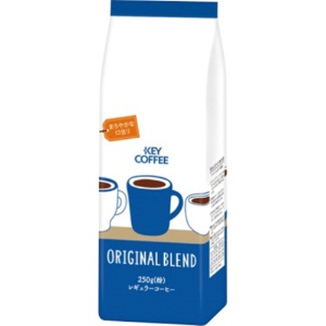 キーコーヒー　オリジナルブレンド　２５０ｇ（粉）　詰替用　１袋1