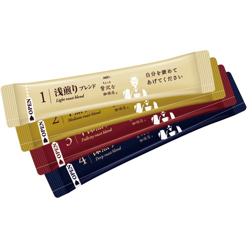 味の素ＡＧＦ　ちょっと贅沢な珈琲店　ブラックインボックス　焙煎アソート　１箱（５０本）2