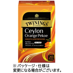 片岡物産　トワイニング　セイロンオレンジペコ　ティーバッグ　１箱（２０バッグ）1