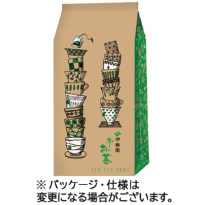 伊藤園　おーいお茶　抹茶入り緑茶ティーバッグ（エコ＆ハッピー）　１袋（１２０バッグ）1