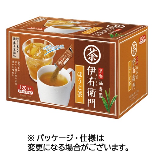 宇治の露製茶　伊右衛門　インスタントほうじ茶スティック　１箱（１２０本）1