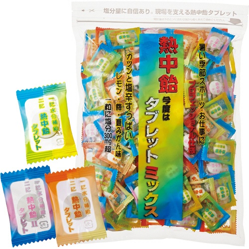 井関食品　熱中飴タブレット　ミックス　業務用　６２０ｇ　１パック1