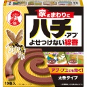 大日本除蟲菊　ＫＩＮＣＨＯ　家のまわりにハチ・アブよせつけない線香　１パック（１０巻）