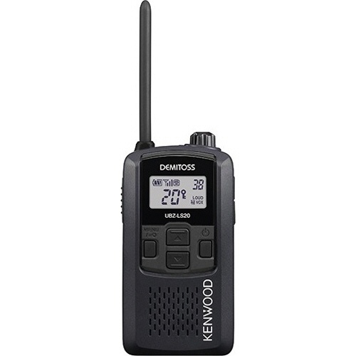 ケンウッド　特定小電力トランシーバー　ブラック　ＵＢＺ－ＬＳ２０Ｂ　１台1