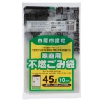 ジャパックス　市原市　指定ごみ袋　不燃用　透明