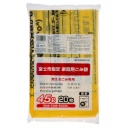 コア　富士市　指定ごみ袋　可燃　黄色　４５Ｌ（大）　特厚　ＺＧ００５　１パック（２０枚）