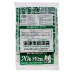 コア　沼津市　指定ごみ袋　手付き　半透明