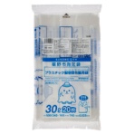 コア　裾野市　指定ごみ袋　プラスチック製容器包装用　手付き　半透明　３０Ｌ　ＺＡ００４　１パック（２０枚）