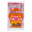 ジャパックス　名古屋市　指定ごみ袋　家庭用　可燃　半透明　４５Ｌ　厚口　ＮＪ－４４　１パック（１０枚）