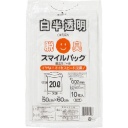 大倉工業　スマイルパック　脱臭ごみ袋　２０Ｌ　白半透明　Ｎ－５５　１パック（１０枚）