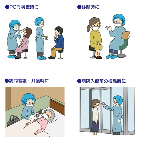 竹虎　感染防護基本セット（スタンダード）　１パック9