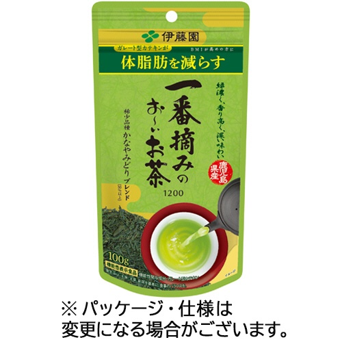 伊藤園　一番摘みのおーいお茶１２００　１００ｇ　１袋1
