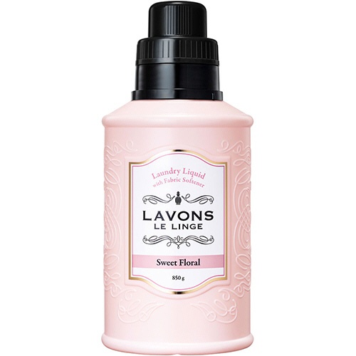 ネイチャーラボ　ラボン　柔軟剤入り洗剤　スウィートフローラル　本体　８５０ｇ　１本1