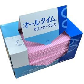 東京メディカル　カウンタークロス　厚口　ピンク　ＦＴ３０１ＴＭ　１パック（６０枚）