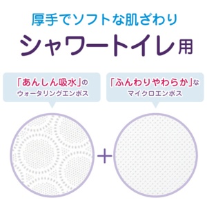日本製紙クレシア　クリネックスコンパクト　長持ちシャワートイレ用　ダブル　芯あり　３５ｍ　１パック（８ロール）6