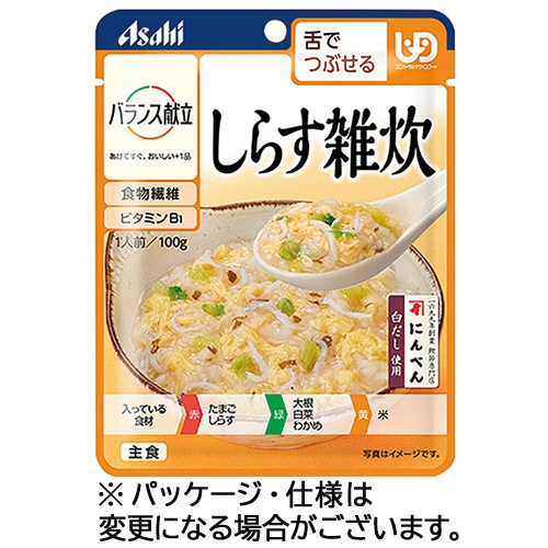 アサヒグループ食品　バランス献立　しらす雑炊　１００ｇ　１パック1