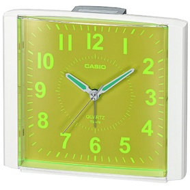 カシオ　目覚まし置時計　パールホワイト　ＴＱ－４７９－７ＪＦ　１台