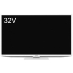 シャープ　ハイビジョン液晶テレビ　ＡＱＵＯＳ　ＤＥライン　ホワイト系