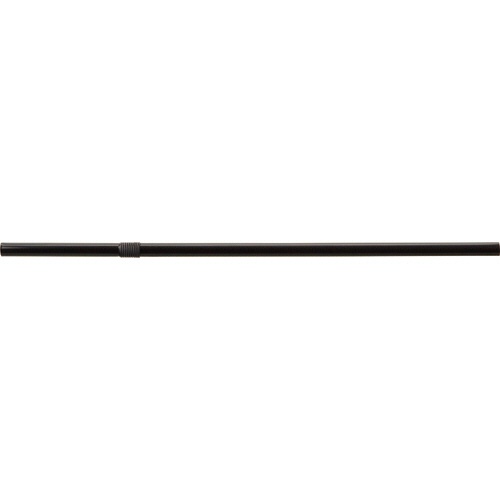 羽柴化成工業　バイオポリ２５％配合ストロー　フレックスタイプ　紙包装　φ６×２１０ｍｍ　ブラック　１パック（５００本）1
