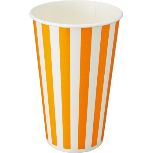 トーカン　両面ラミネートカップ　ストライプ　５４５ｍｌ（１８オンス）　１パック（２５個）1