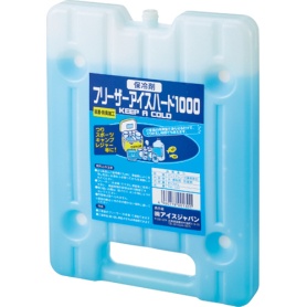 アイスジャパン　保冷剤　フリーザーアイスハード　約１０００ｇ　ＦＩＨ－１０Ｈ　１個