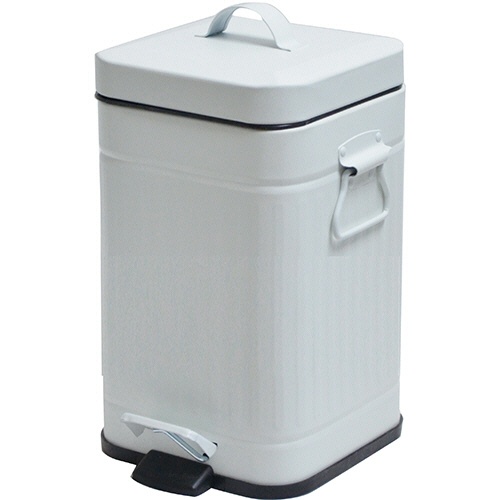 アントレックス　ｂ．ｃ．ｌ　Ｇａｌｖａ　スクエアダストボックス　１２Ｌ　マットホワイト　１個1