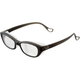 オオサキメディカル　ＩＣグラスIII　眼鏡タイプ　ブラック（眼鏡１本＋レンズ２枚）　１個