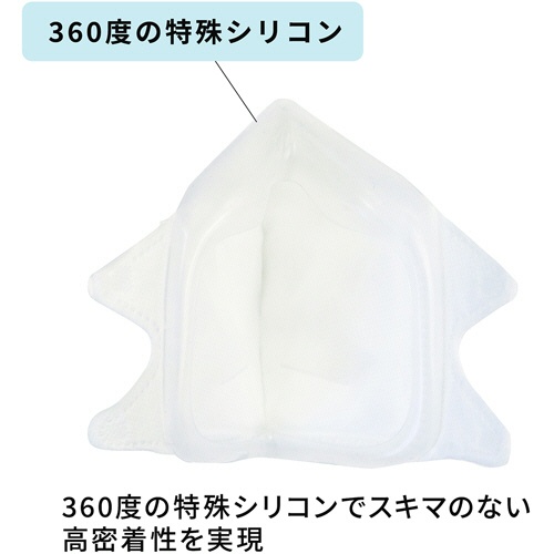原田産業　ＳＯＦＴＳＥＡＬ　Ｖフォールド　Ｎ９５マスク　Ｌ　１箱（１０枚）5