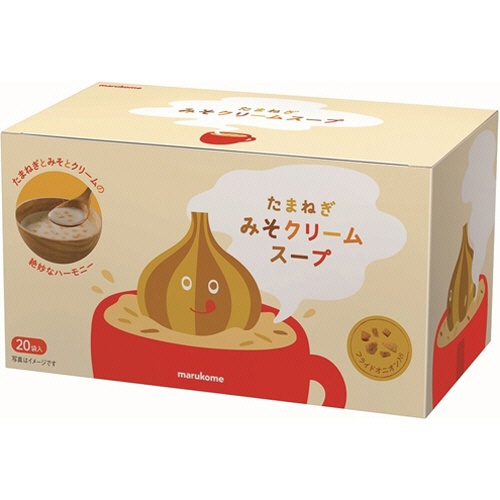 マルコメ　たまねぎみそクリームスープ　１箱（２０食）1