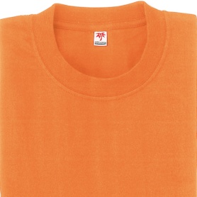 アルトコーポレーション　半袖Ｔシャツ（ポケット無）　天竺　オレンジ　Ｓサイズ　３０２１－１２－Ｓ　１着