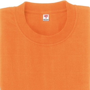 アルトコーポレーション　半袖Ｔシャツ（ポケット無）　天竺　オレンジ　Ｓサイズ　３０２１－１２－Ｓ　１着1