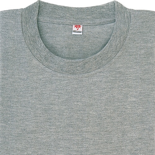 アルトコーポレーション　半袖Ｔシャツ（ポケット無）　天竺　杢グレー　Ｍサイズ　３０２１－４３－Ｍ　１着1