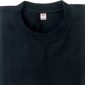 アルトコーポレーション　半袖Ｔシャツ（ポケット無）　天竺　ブラック　Ｍサイズ　３０２１－８０－Ｍ　１着