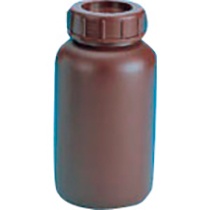 東京硝子器械　ＴＧＫ　広口瓶　ＰＥ製　茶褐色　２５０ｍＬ　３５８－２２－０２－２４　１本1
