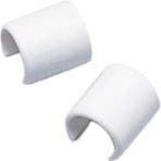 ユニット　ごみ袋スタンド用止め具　プラスチック　１７Ф×２０ｍｍ　３７５－２７　１組（２個）