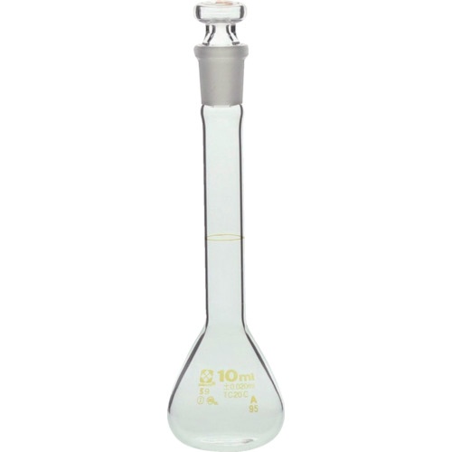 柴田科学　メスフラスコ　スーパーグレード　２００ｍＬ　０２００６０－２００　１本1