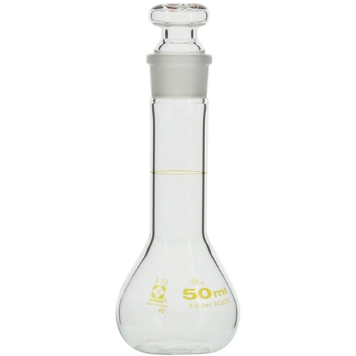 柴田科学　メスフラスコ　短形　５０ｍＬ　０２３０８０－５０　１本1