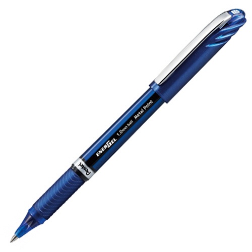 ぺんてる　ゲルインクボールペン　エナージェルユーロ　１.０ｍｍ　青　ＢＬ３０－Ｃ　１セット（１０本）1