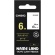 カシオ　ＮＡＭＥ　ＬＡＮＤ　スタンダードテープ　６ｍｍ×８ｍ　白／黒文字　ＸＲ－６ＷＥ　１セット（５個）1