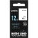 カシオ　ＮＡＭＥ　ＬＡＮＤ　スタンダードテープ　１２ｍｍ×８ｍ　白／黒文字　ＸＲ－１２ＷＥ　１セット（５個）1