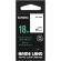 カシオ　ＮＡＭＥ　ＬＡＮＤ　スタンダードテープ　１８ｍｍ×８ｍ　白／黒文字　ＸＲ－１８ＷＥ　１セット（５個）1
