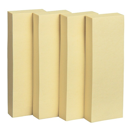 ＴＡＮＯＳＥＥ　ふせん　７５×２５ｍｍ　イエロー　１セット（１００冊：２０冊×５パック）1
