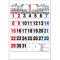 九十九商会　壁掛けカレンダー　Ａ２文字　２０２３年版　ＫＹ－１０２－２０２３　１セット（５冊）