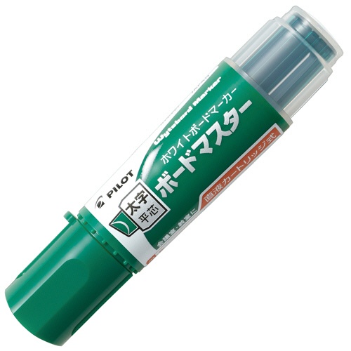 パイロット　ボードマーカー　ボードマスター　太字平芯　グリーン　ＷＭＢＭ－１８ＢＭＣ－Ｇ　１セット（１０本）1