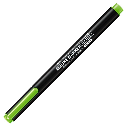 コクヨ　蛍光ＯＡマーカー（再生樹脂・シングル）　プリフィクス　中字　緑　ＰＭ－Ｌ１０２Ｇ　１セット（１０本）1