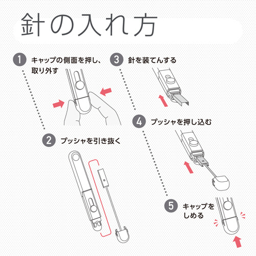 たのめーる】マックス スティック型ホッチキス モティック 10枚